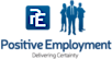 Positive Employment logo, Positive Employment contact details