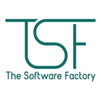 The Software Factory logo, The Software Factory contact details