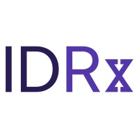 IDRx logo, IDRx contact details