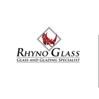 RhynoGlass logo, RhynoGlass contact details