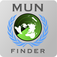 MUN Finder logo, MUN Finder contact details