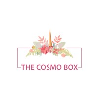 The Cosmo Box logo, The Cosmo Box contact details