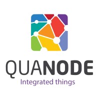 QuaNode logo, QuaNode contact details