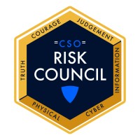 CSO Risk Council logo, CSO Risk Council contact details