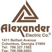 Alexander Electric Company logo, Alexander Electric Company contact details