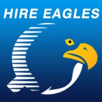 Hire Eagles logo, Hire Eagles contact details