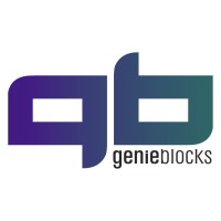 GenieBlocks logo, GenieBlocks contact details