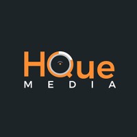 HQue Media logo, HQue Media contact details