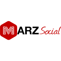 MARZSocial logo, MARZSocial contact details