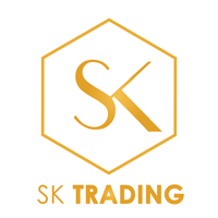 S K Trading logo, S K Trading contact details