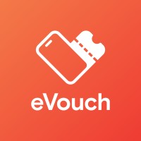 eVouch logo, eVouch contact details