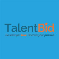 Talent Bid logo, Talent Bid contact details