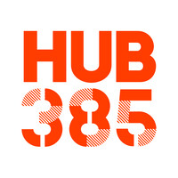 HUB385 logo, HUB385 contact details