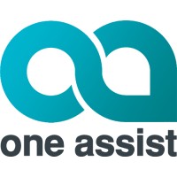 One Assist logo, One Assist contact details