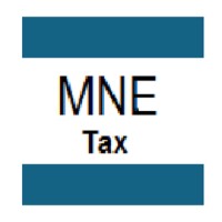 MNE Tax logo, MNE Tax contact details