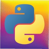 Python logo, Python contact details