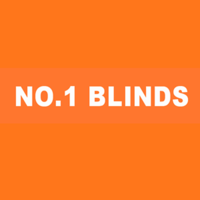 No.1 Blinds logo, No.1 Blinds contact details