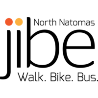 North Natomas Jibe - Walk. Bike. Bus. logo, North Natomas Jibe - Walk. Bike. Bus. contact details