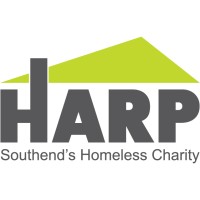 HARP Southend's Homeless Charity logo, HARP Southend's Homeless Charity contact details