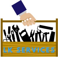 LK Services logo, LK Services contact details