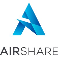 AirShare logo, AirShare contact details