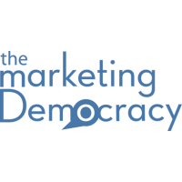 The Marketing Democracy logo, The Marketing Democracy contact details