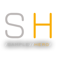 Sample Hero logo, Sample Hero contact details