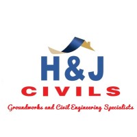 H&J Civils logo, H&J Civils contact details