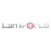 LAN World logo, LAN World contact details