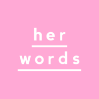 her words logo, her words contact details