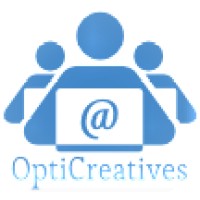 OptiCreatives logo, OptiCreatives contact details