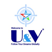 U&V logo, U&V contact details