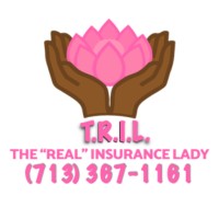 The REAL Insurance Lady logo, The REAL Insurance Lady contact details