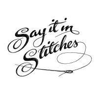 Say it in Stitches logo, Say it in Stitches contact details