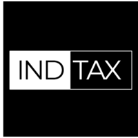 INDTAX logo, INDTAX contact details