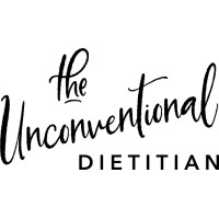 The Unconventional Dietitian logo, The Unconventional Dietitian contact details