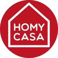 HOMYCASA logo, HOMYCASA contact details