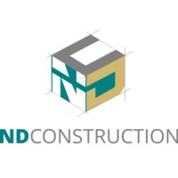 ND Construction logo, ND Construction contact details