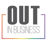 OUT in Business logo, OUT in Business contact details