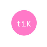 T1K logo, T1K contact details