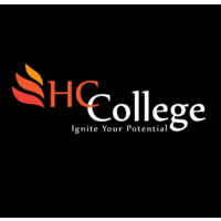 HC College logo, HC College contact details