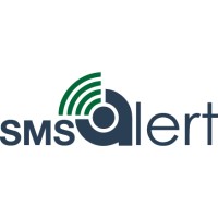 SMSAlert logo, SMSAlert contact details