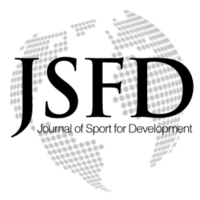 Journal of Sport for Development (JSFD) logo, Journal of Sport for Development (JSFD) contact details