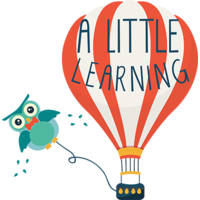 A Little Learning logo, A Little Learning contact details