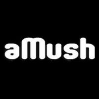 aMush logo, aMush contact details