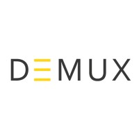 DEMUX logo, DEMUX contact details