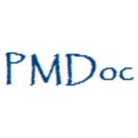 PMDoc logo, PMDoc contact details