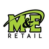 M&E Retail logo, M&E Retail contact details