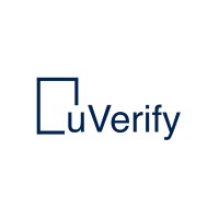 uVerify logo, uVerify contact details