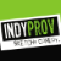 The INDYPROV logo, The INDYPROV contact details